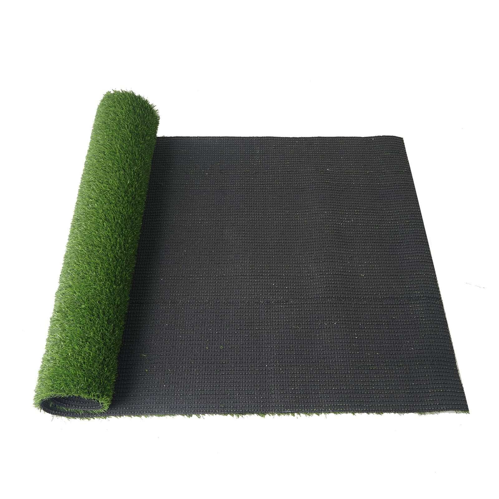 Green Artificial Grass Carpet Rug Indoor Outdoor Synthetic Garden Mat Landscape Turf Lawn 5ftx3ft