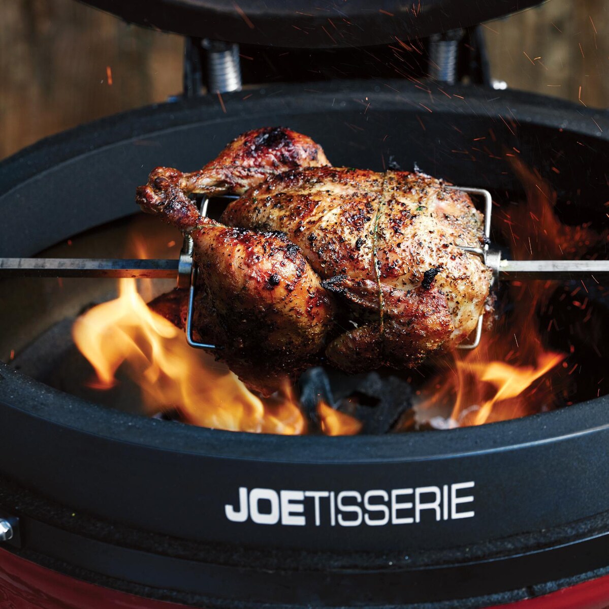 Kamado JoeTisserie for Classic 18 Grill | KJ-TISSERIENA