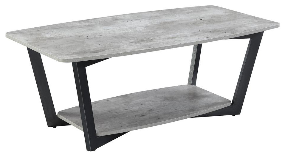 Graystone Coffee Table   Industrial   Coffee Tables   by BisonOffice  Houzz