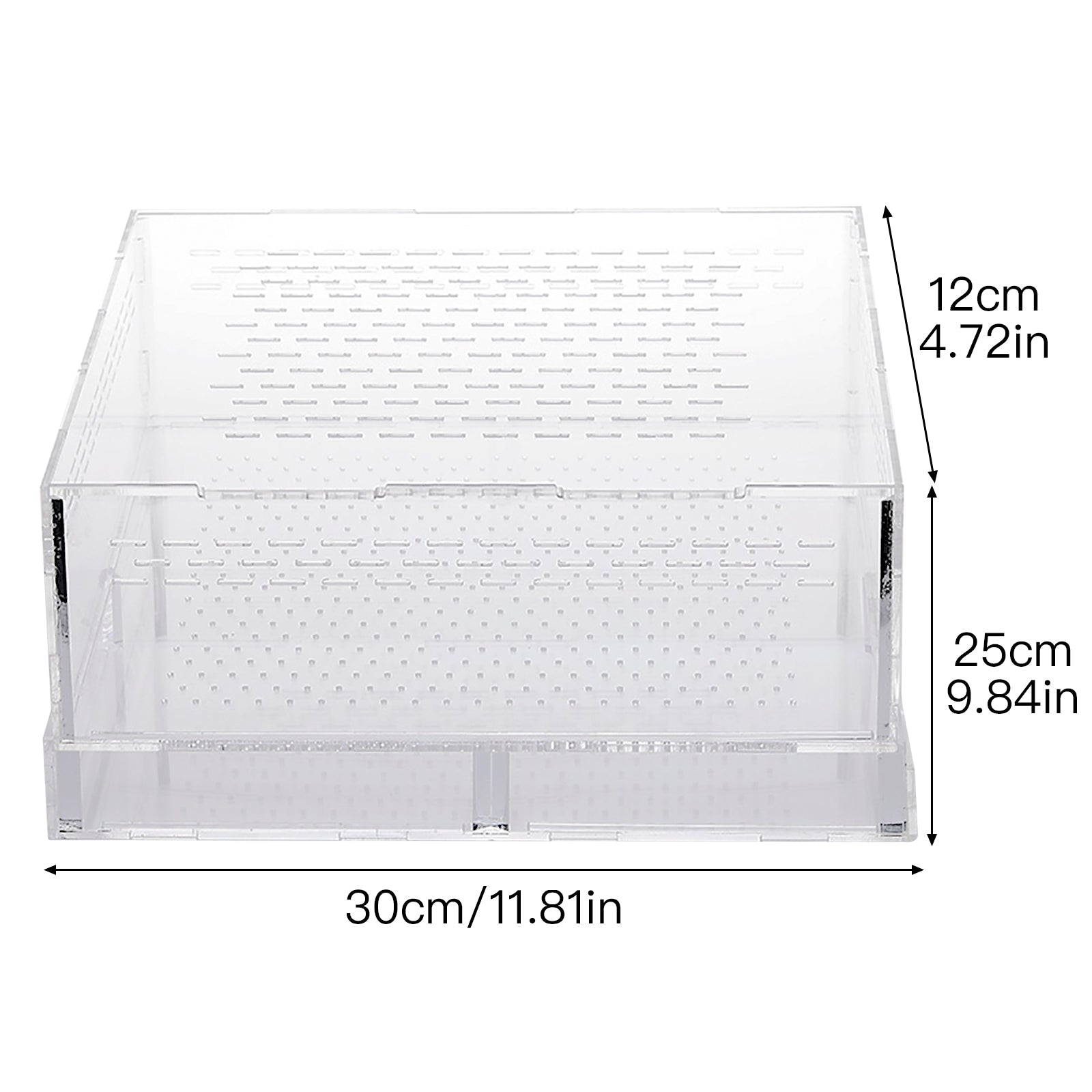 Acrylic Terrarium Spider Terrarium Box Crawling Pet Reptile Terrarium Factory Direct Sales Pet Supplies