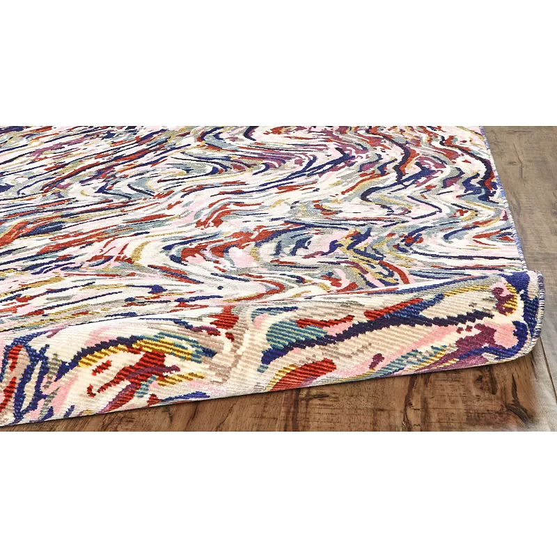 Weave and Wander Tessina Multi Marble Area Rug