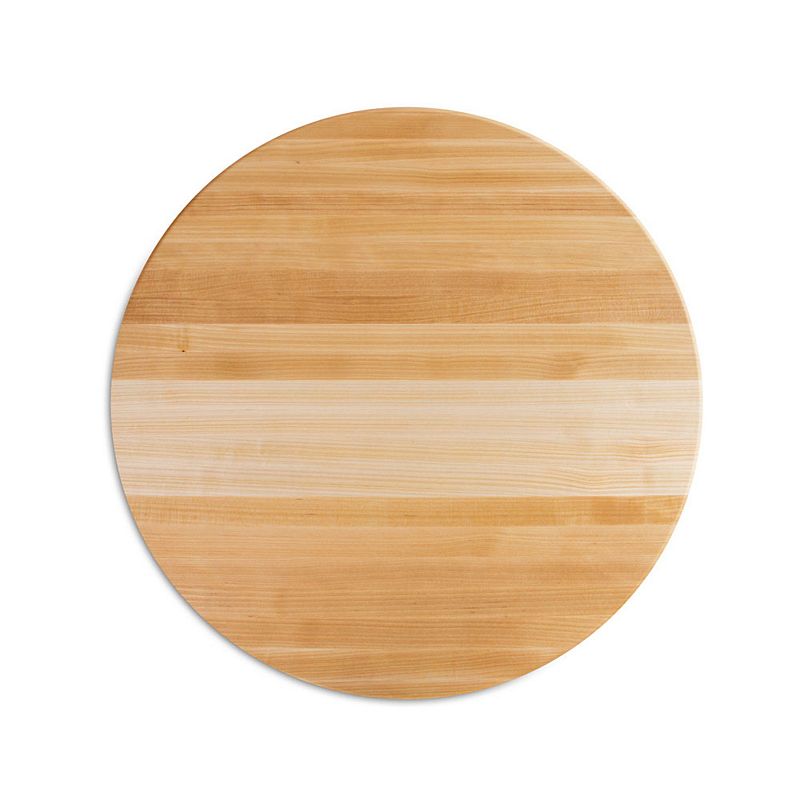 John Boos R Board 18 Diameter 1.5 Thick Reversible Round Cutting Board， Maple