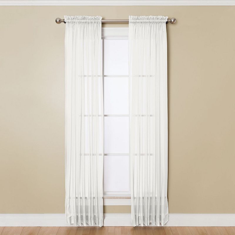 Miller Curtains Solunar Sheer Window Curtain