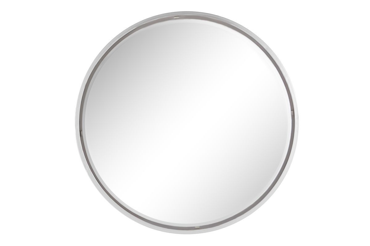 Extra Large Round Silver Wall Mirror 30quot