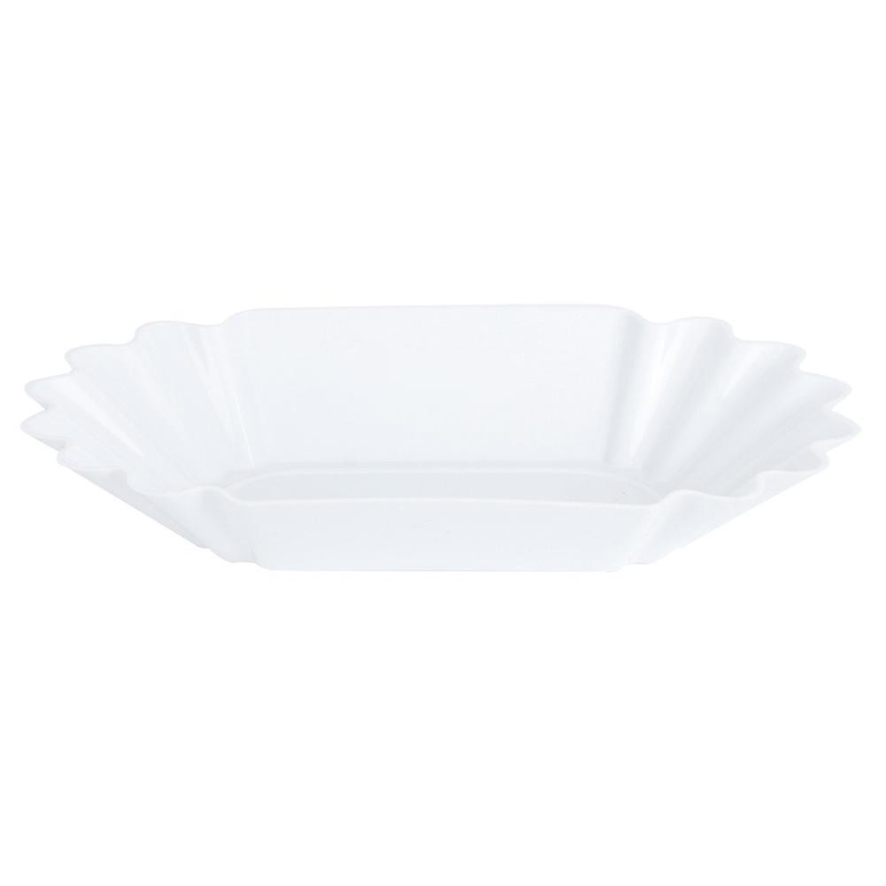 Food Grade Pp Plastic Coffee Bean Display Dish Sample Tray Storage Container Kitchen Accessorywhite