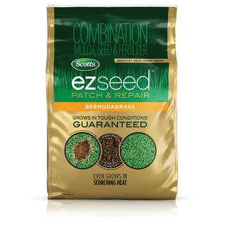 Scotts 20 lbs. EZ Seed Patch and Repair Bermudagrass Mulch Grass Seed and Fertilizer Combination 17599