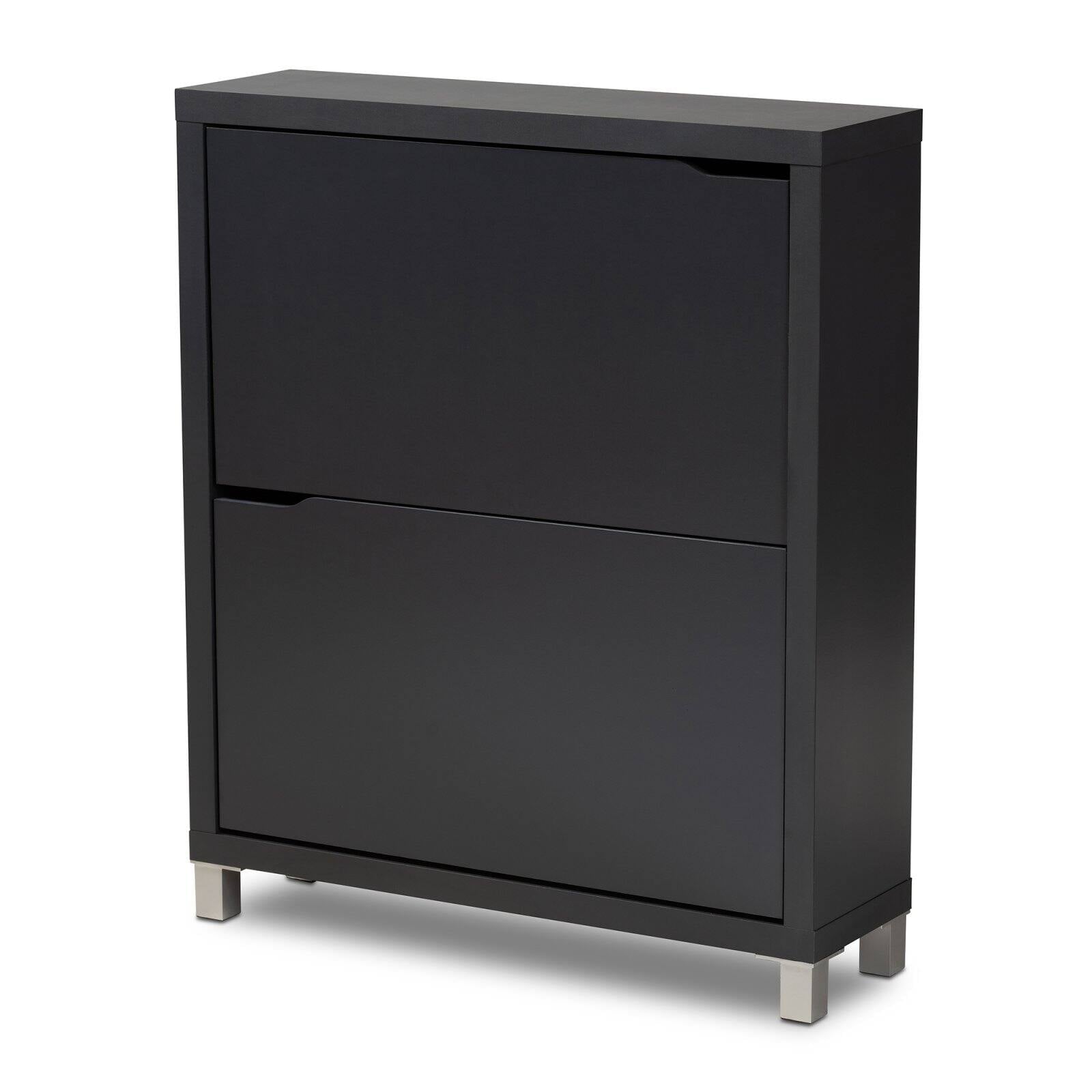 Baxton Studio Simms Modern Shoe Cabinet