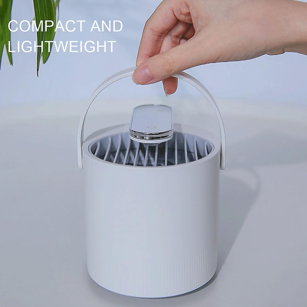 Mosquito Killer Lamp Mosquito Repeller Lamp Electric Photocatalyst Mosquito Repellent Lamp Trap Touch-control Indoor Outdoor Home Use Black