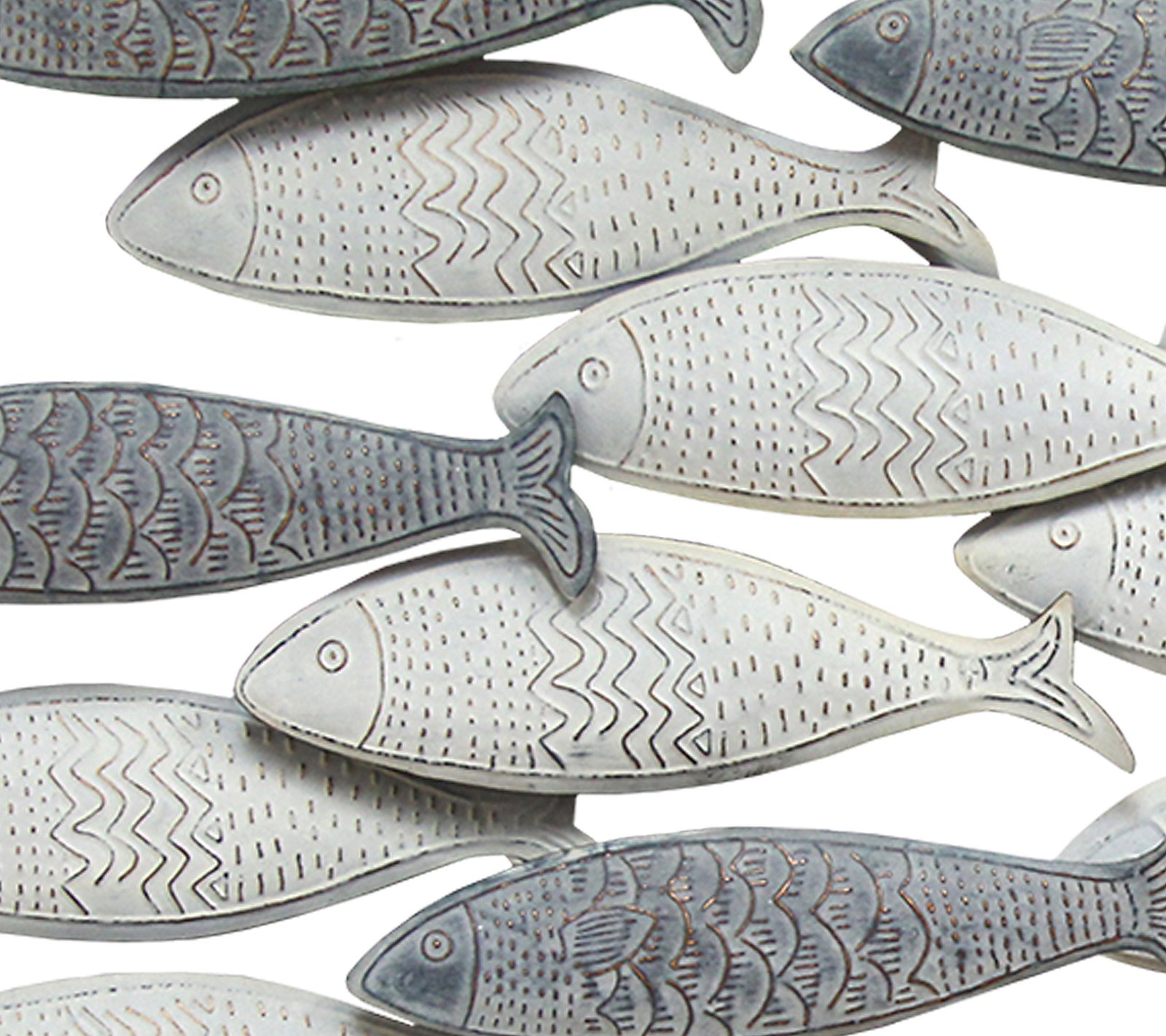 Stratton Home Decor School of Fish Hanging WallDecor