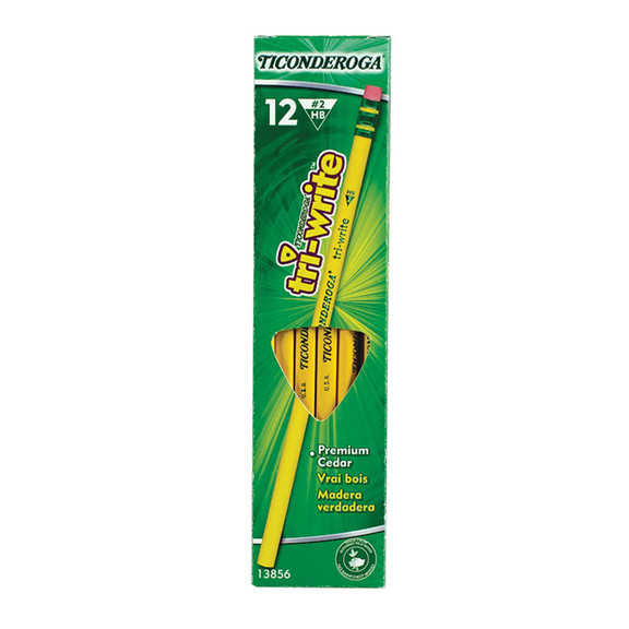 Dixon Ticonderoga DIX13856 Dixon Tri Write Pencil