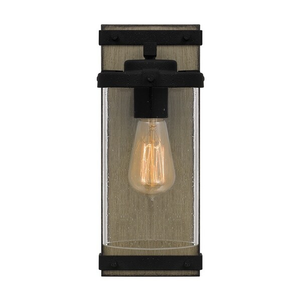 Arjen 1-Light Natural Iron Outdoor Wall Lantern Shopping - The Best Deals on Outdoor Wall Lanterns | 41429385