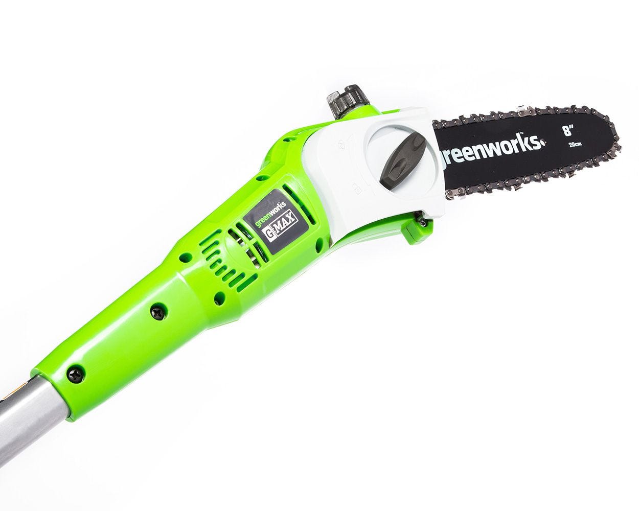 40V 8-Inch Pole Saw， Battery，  Charger | Greenworks Tools