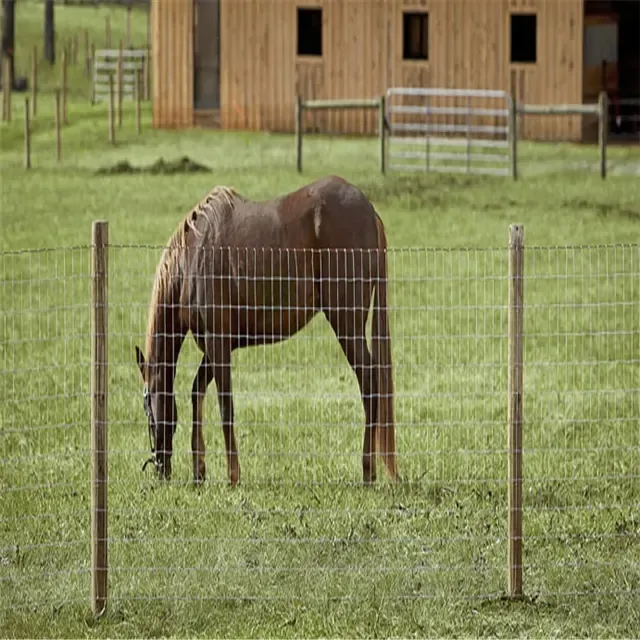 Cheap hot dipped galvanized 13 gauge 12m livestock tractor supply cattle fence