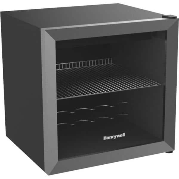 Honeywell 189 in 48Bottles Wine and Beverage 48Can Beverage Cooler Fridge in Stainless Steel with Digital Thermostat