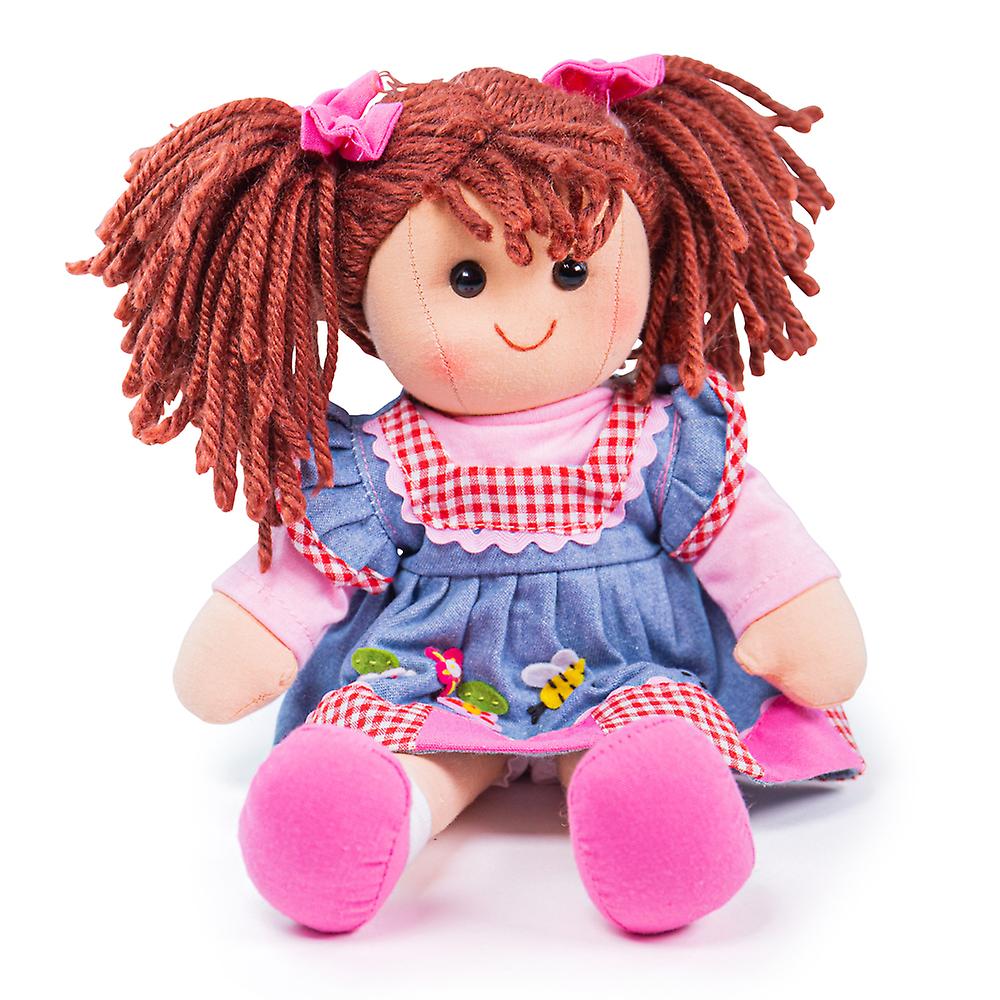 Bigjigs Toys Melody Doll - MEDIUM Ragdoll Cuddly Toy