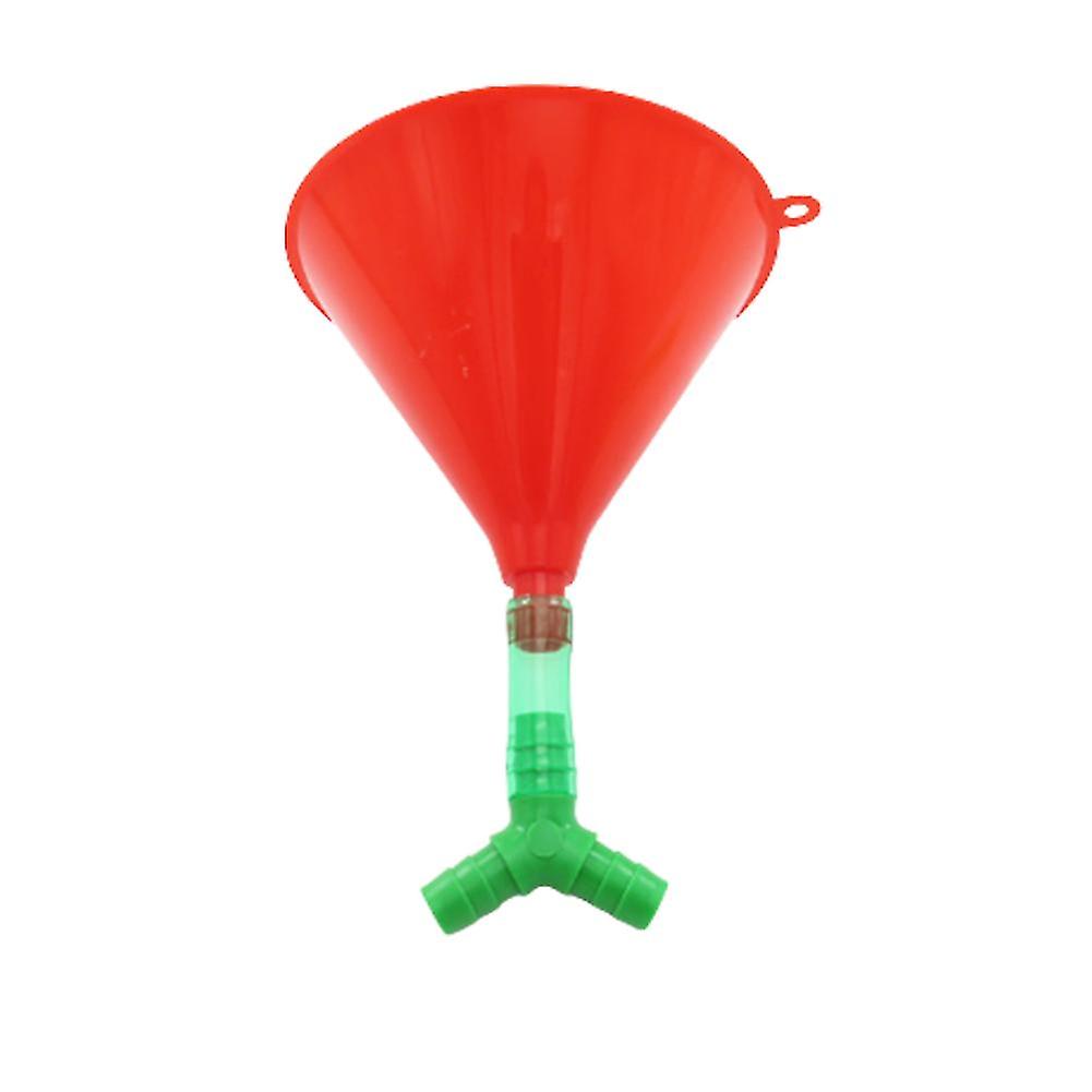 Outdoor Bar Accessories Gift Holiday Double Head Beer Funnel Tube Party Supplies