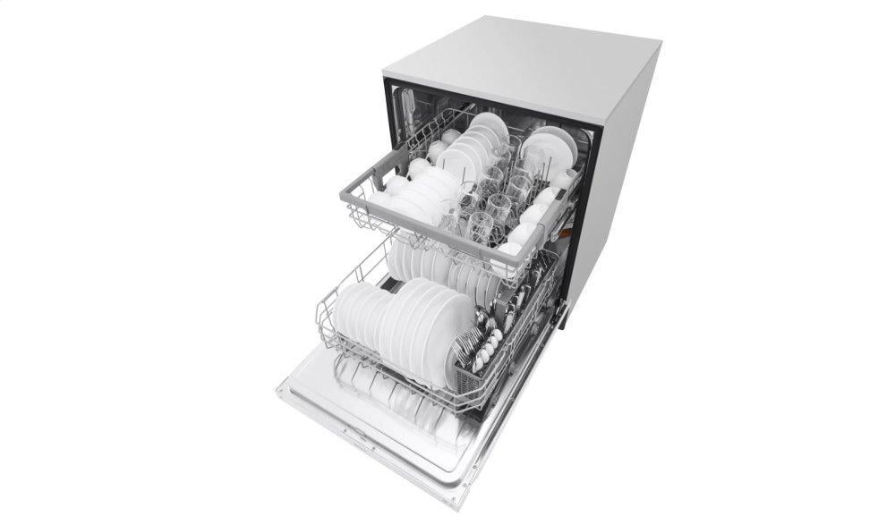 Lg LDF5545WW Front Control Dishwasher With Quadwash™ And Easyrack™ Plus