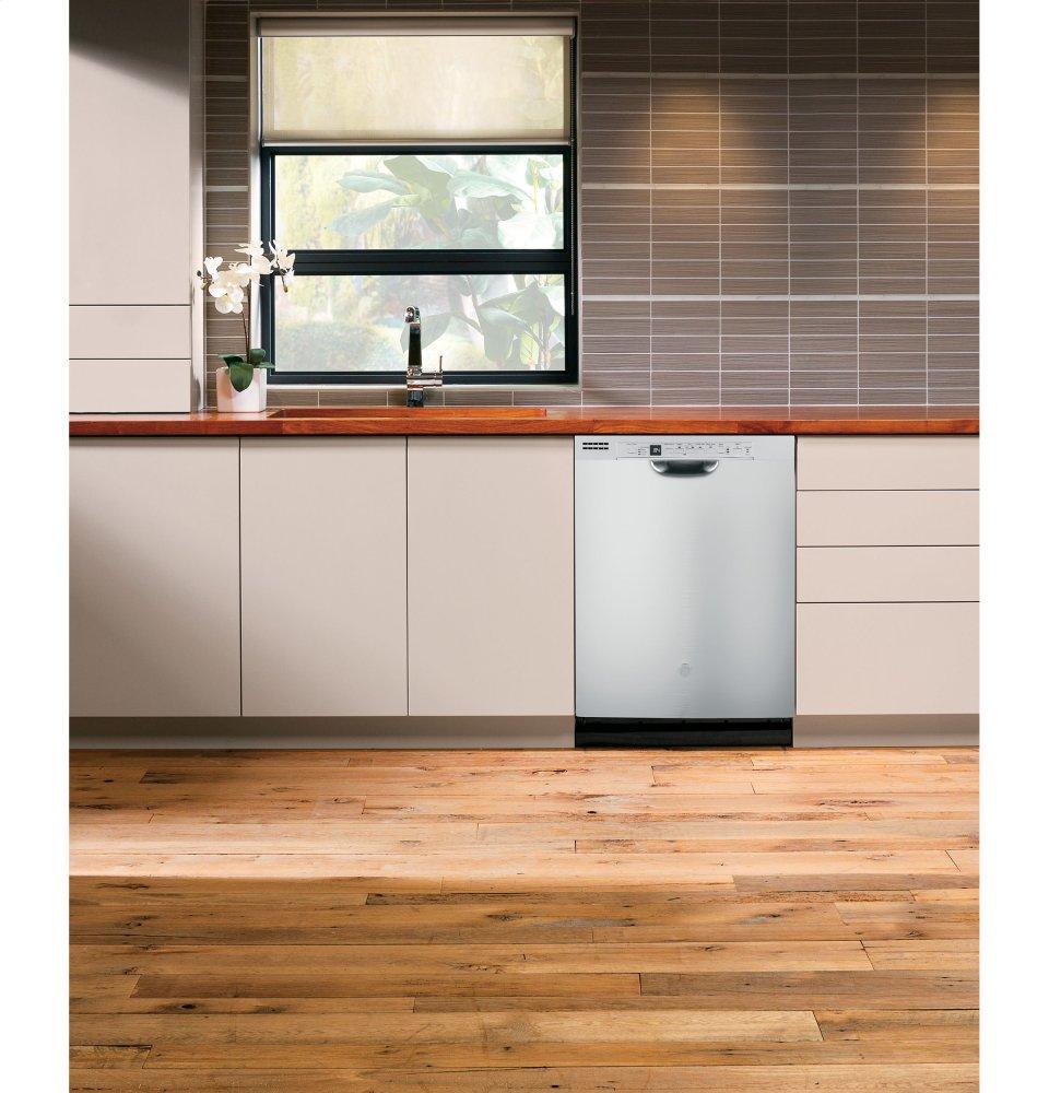 Ge Appliances GDF640HSMSS Ge® Front Control With Stainless Interior Door Dishwasher With Sanitize Cycle & Dry Boost