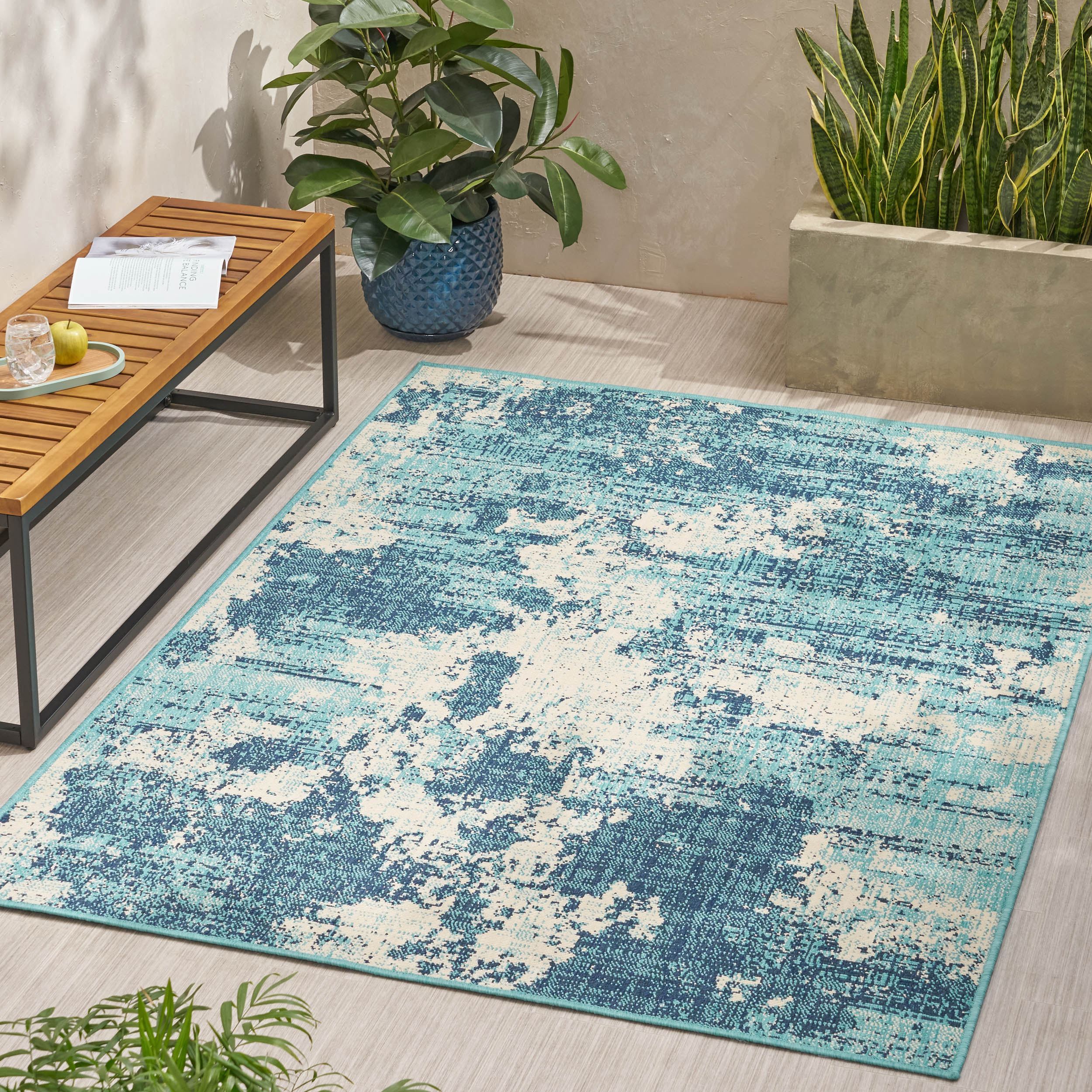 Derudder Indoor/Outdoor Area Rug