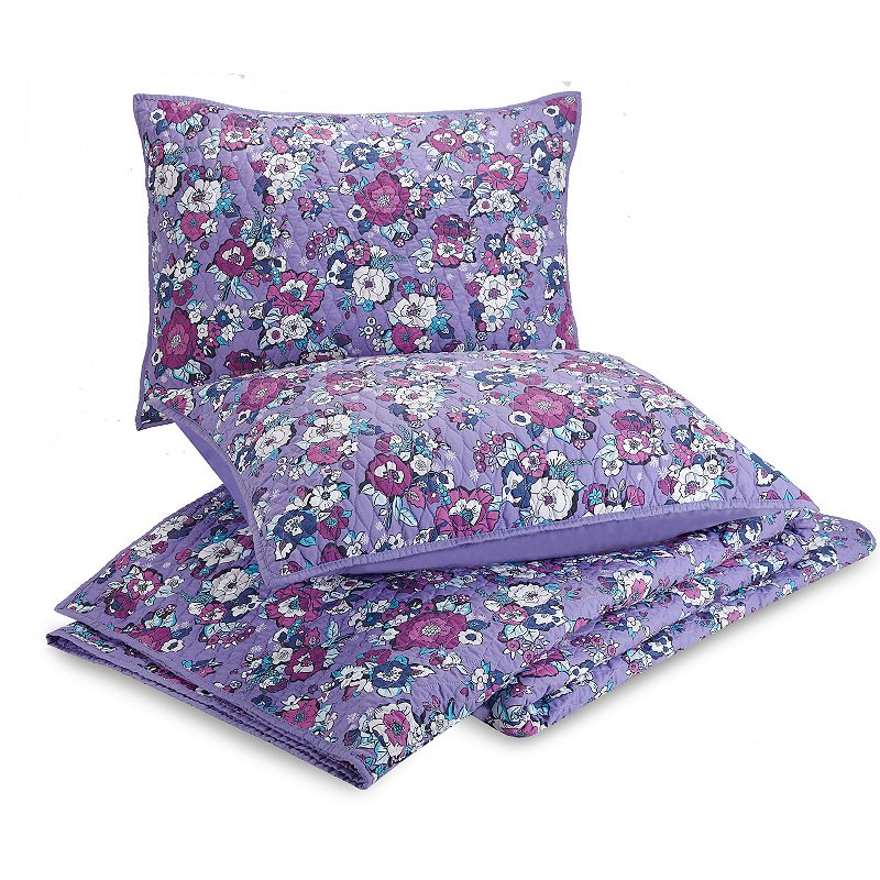 Vera Bradley Enchanted Garden Quilt Set