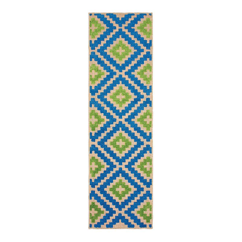 StyleHaven Corisco Geo Diamond Lattice Rug