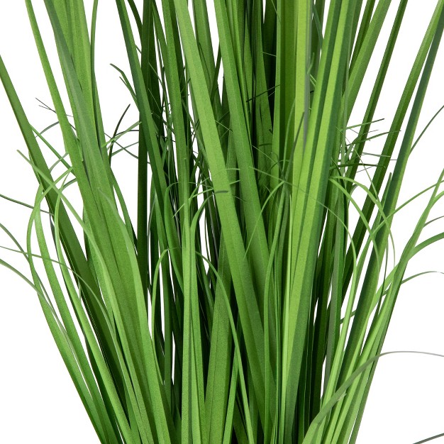 Artificial Onion Grass Plant In Basket