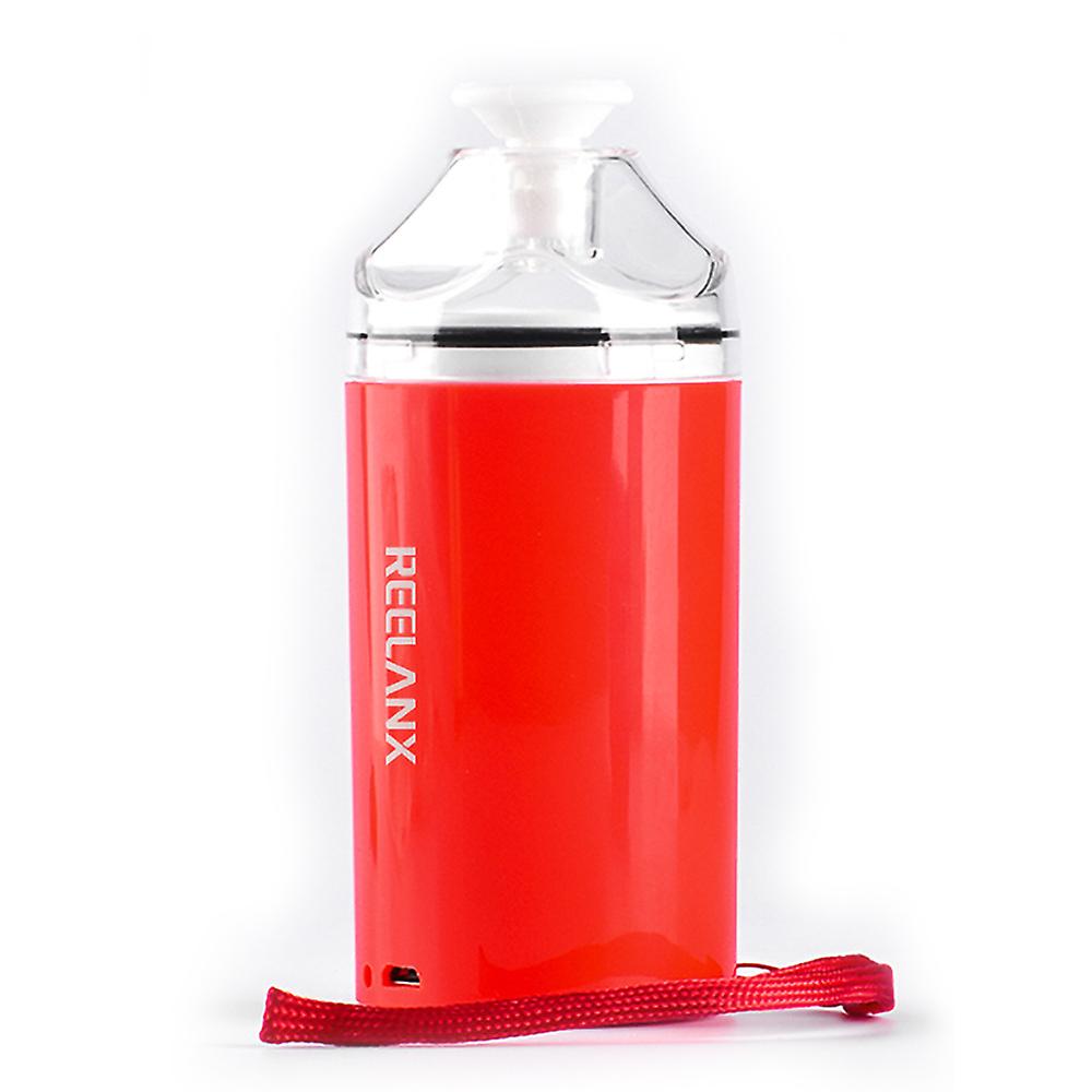 Red Handheld Mini Vacuum Sealer Machine Cordless Usb Rechargeable Vacuum Sealing System Food Storage Saver With 10 Reusable Zipper Bags
