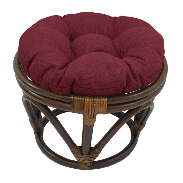 18-inch Round Indoor/Outdoor Footstool Cushion (Cushion Only) - 18 x 18