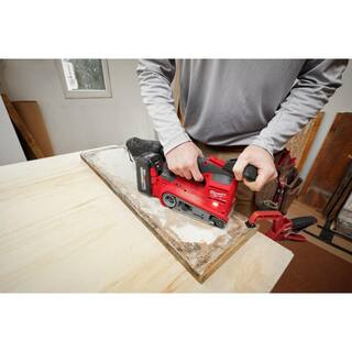 MW M18 FUEL 18-Volt Lithium-Ion Cordless Belt Sander with One 5.0 Ah Battery and Charger 2832-20-48-59-1850