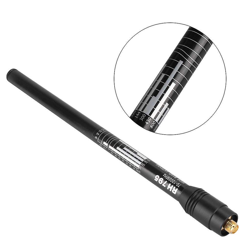 Rh-795 2.15dbi 70-1000mhz Max.10w Sma-j Ht/scanner Telescopic Antenna