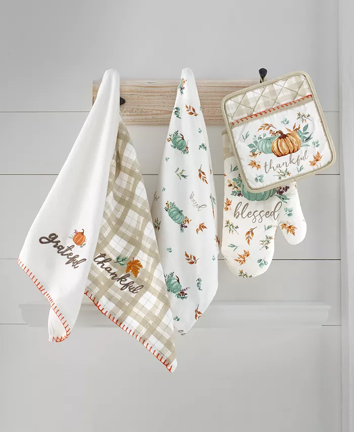 Avanti Grateful Patch 3 Piece Kitchen Towels