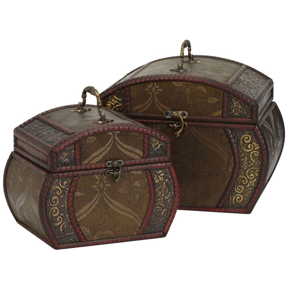 Decorative Chests (Set of 2)   9