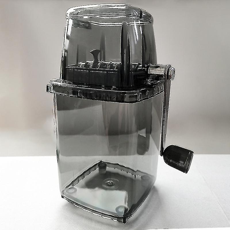 Small Household Transparent Multi-purpose Manual Ice Crusher Hand-cranked Ice Machine Diy