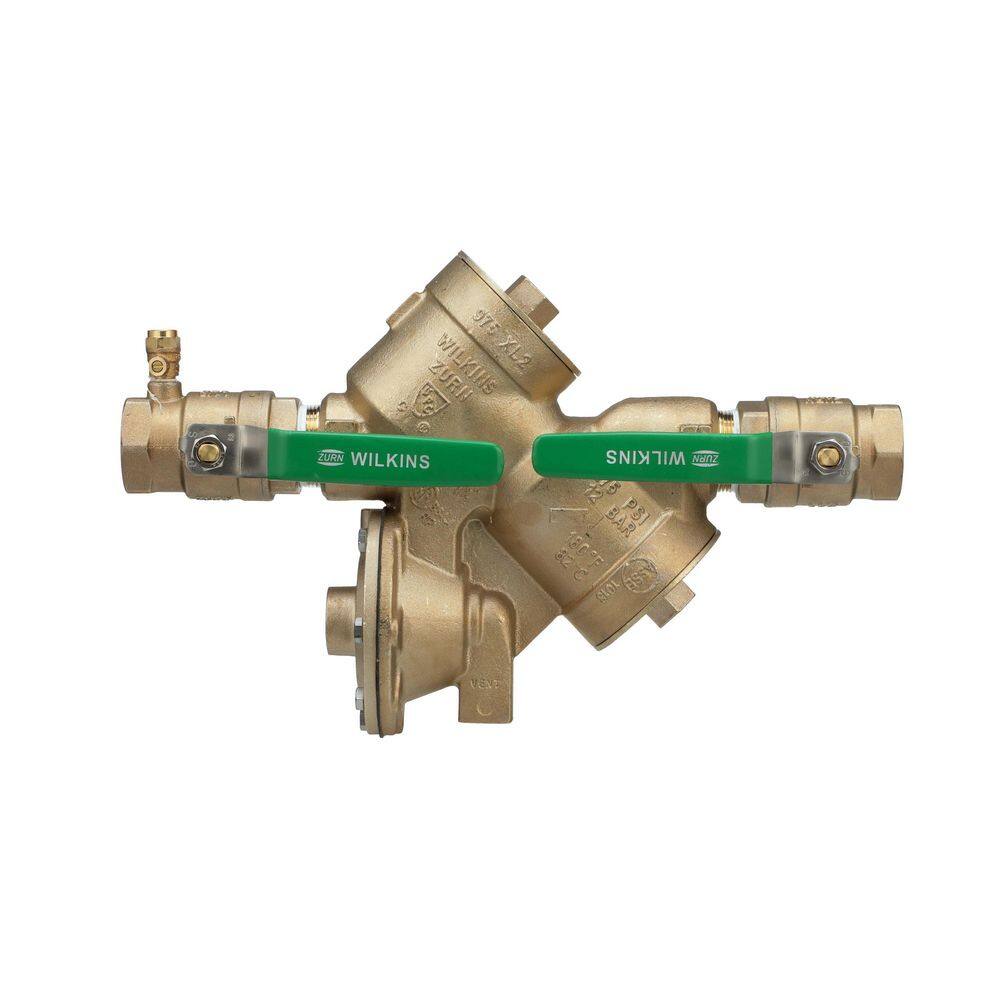 Zurn 1-12 in. 975XL2 Reduced Pressure Principle Backflow Preventer Valve 112-975XL2