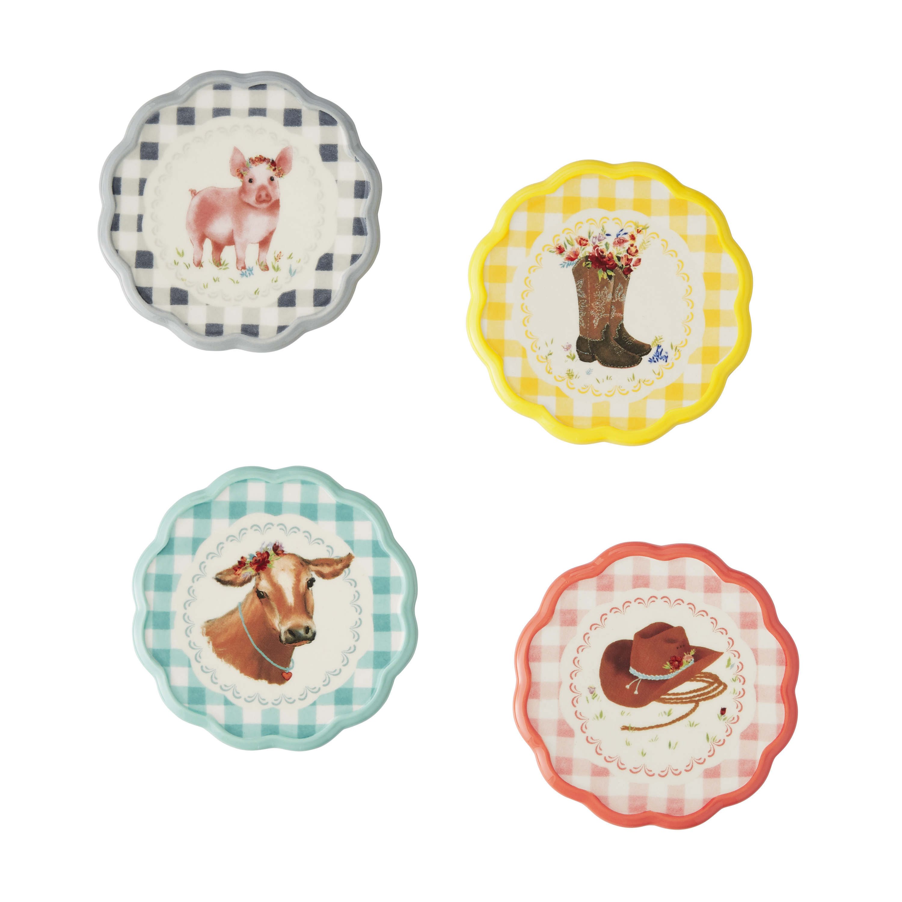 Pioneer Woman Pw Coaster Set