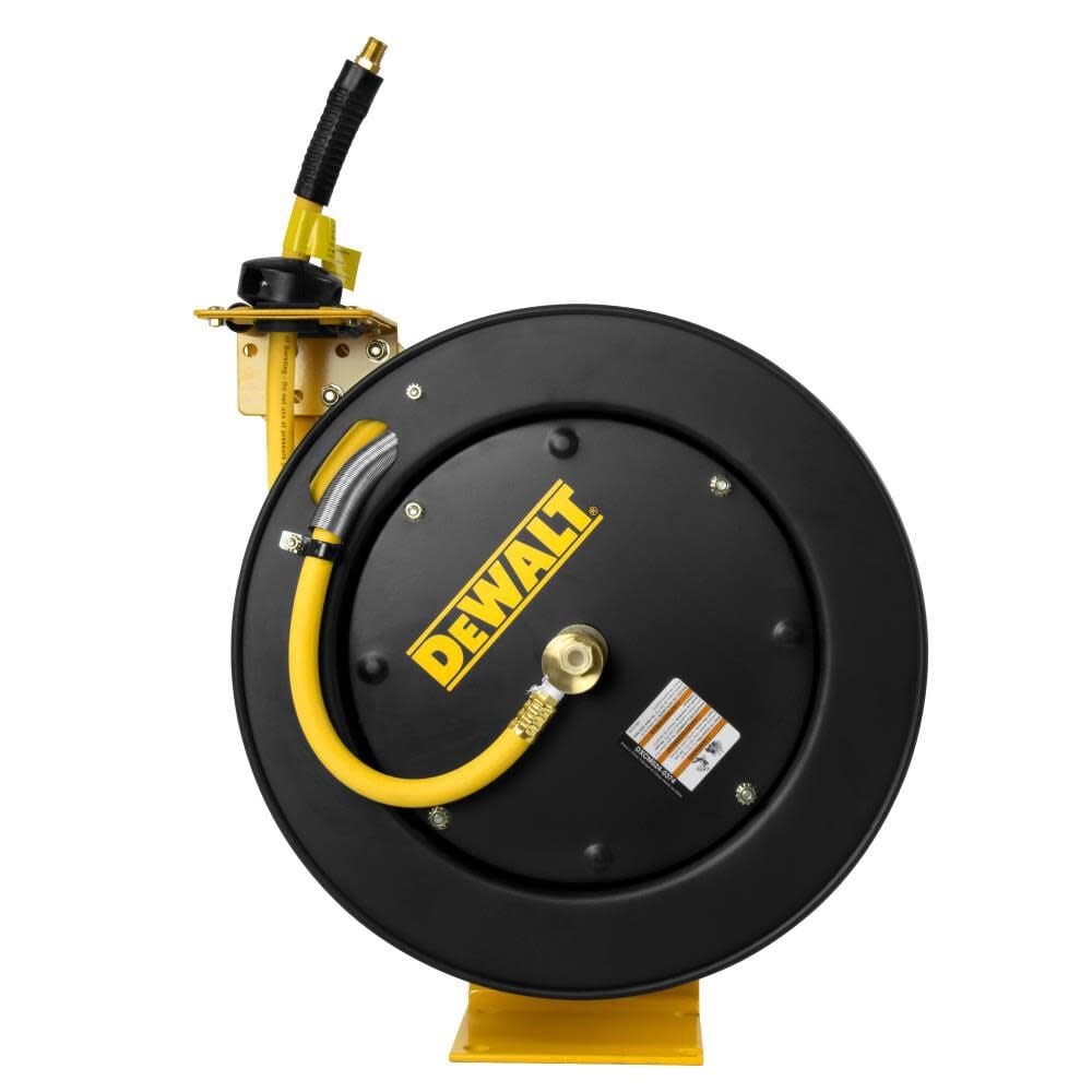 DEWALT 3/8 in. x 50 ft. Single Arm Auto Retracting Air Hose Reel DXCM024-0374 from DEWALT