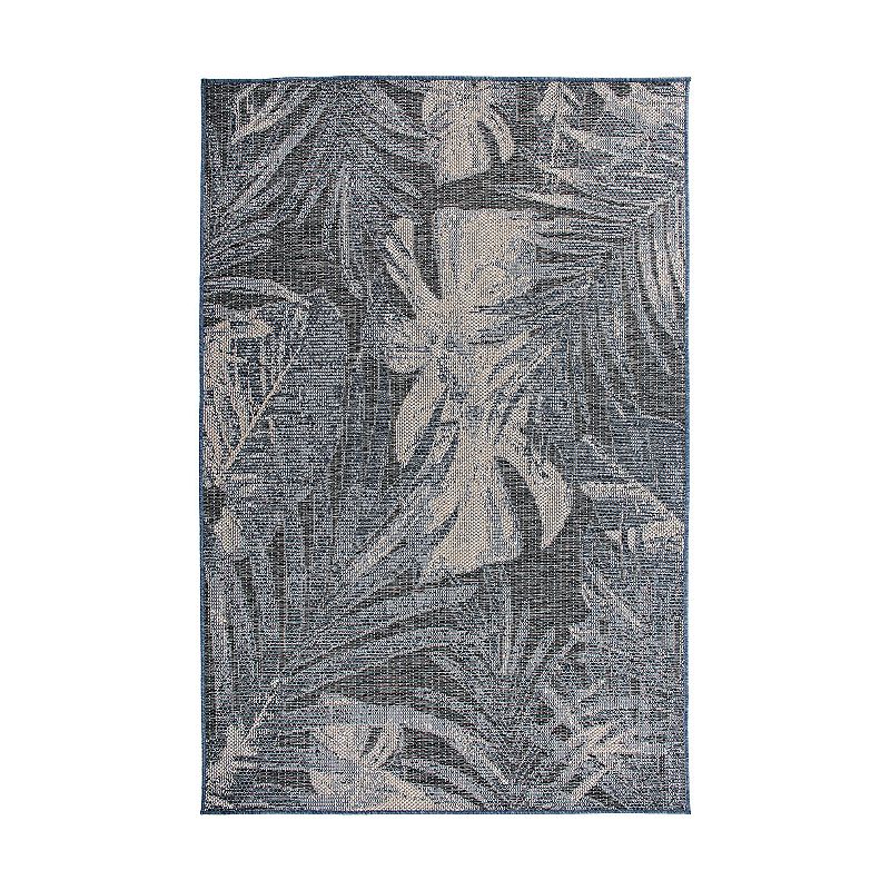 World Rug Gallery Tropical Floral Indoor Outdoor Area Rug