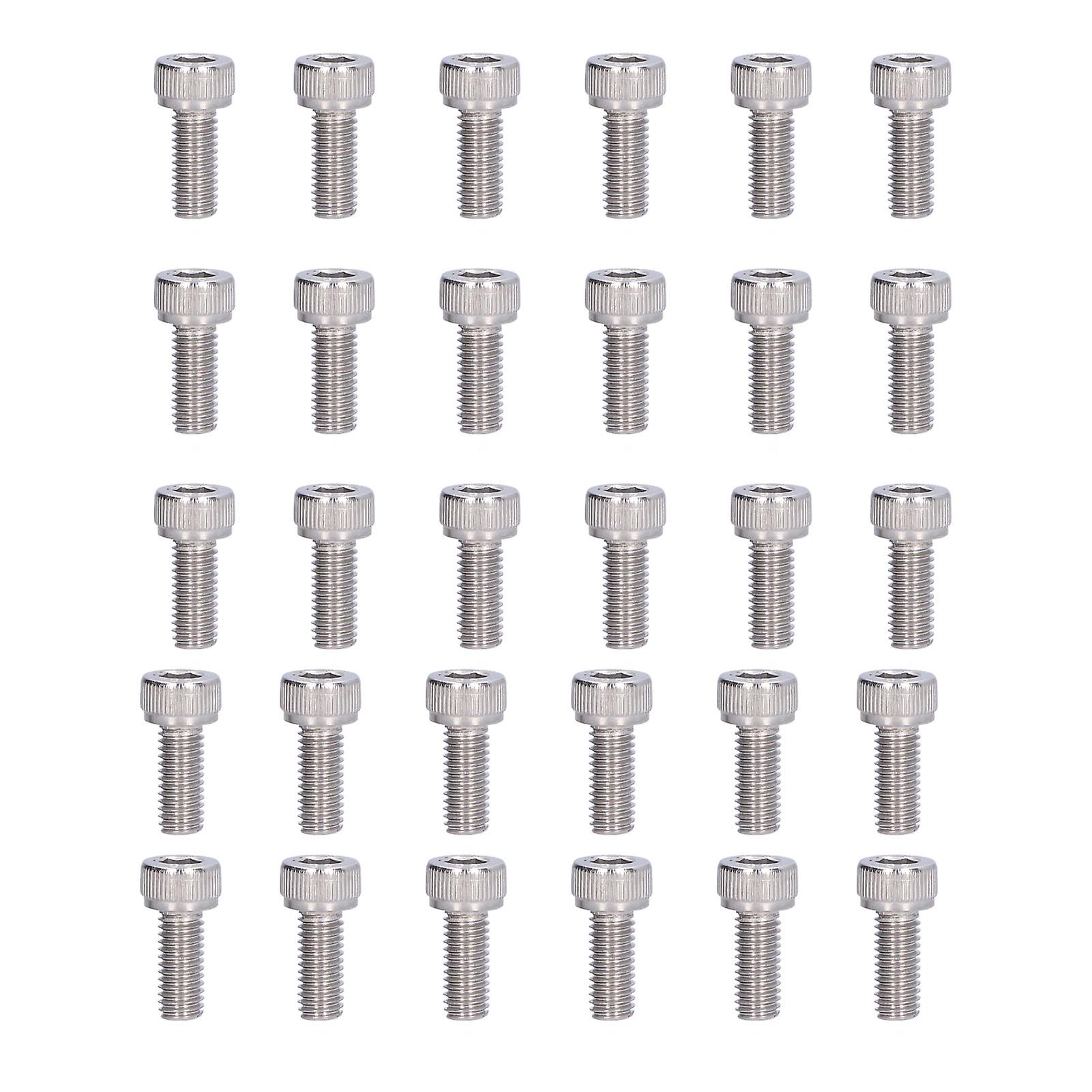 30pcs Socket Cap Screw M5 A270 Metal Connection Part Set Kit For Maintenance Repairm5x12