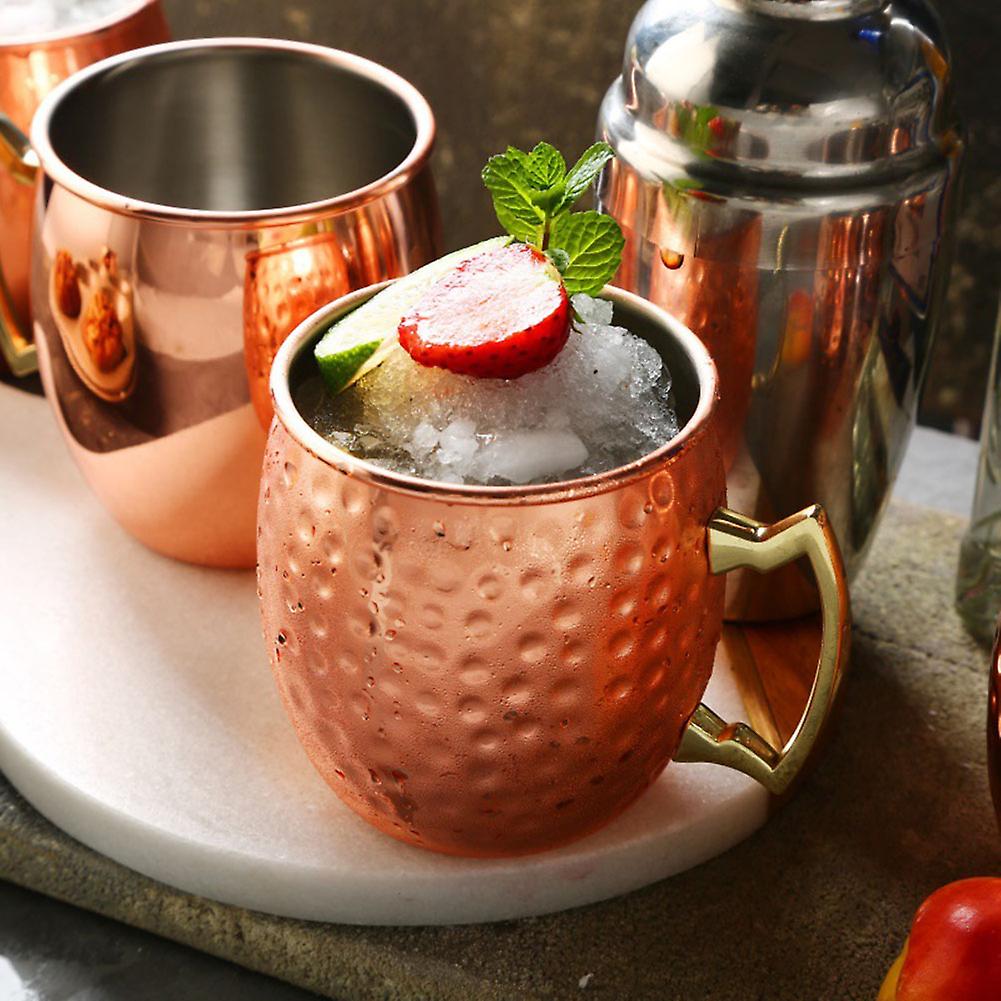 550ml Copper Plated Moscow Mule Mug Beer Cup Coffee Mug Copper Plated Mugs Kitchen Bar Drinkware