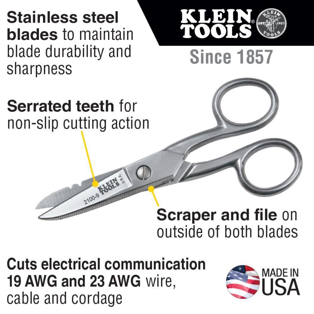 Klein Tools Electrician's Stripping Scissors 21009 from Klein Tools