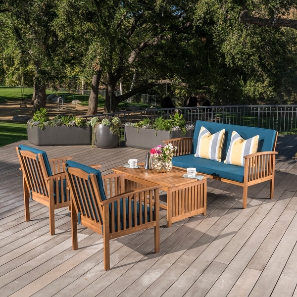 Acacia Wood Patio Furniture Set