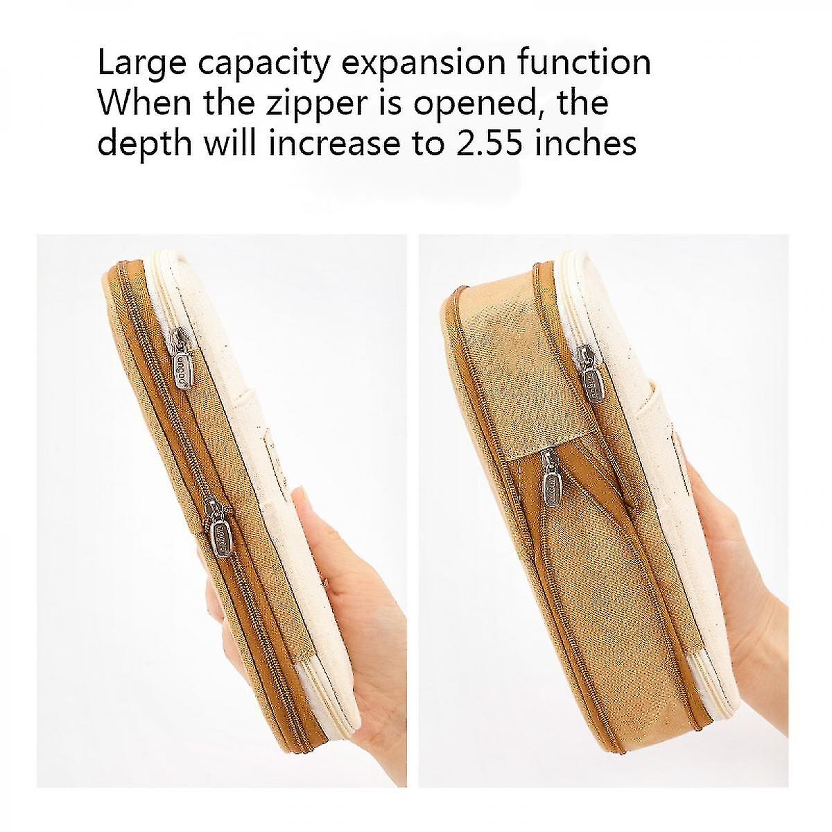 Veeki Large Capacity Pencil Case Pencil Pouch Handheld Pen Bag， School Pencil Case For Teen Girl Boy Men Women Adult