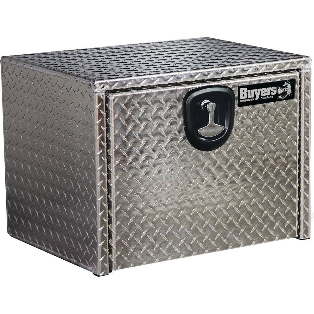 Buyers Products Company 24 in. x 24 in. x 30 in. Diamond Plate Tread Aluminum Underbody Truck Tool Box 1705133