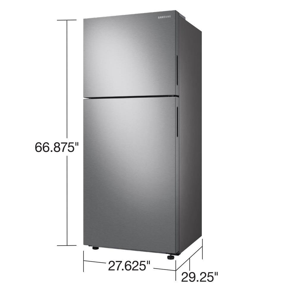  15.6 cu. ft. Top Freezer Refrigerator in Stainless Steel Standard RT16A6195SR