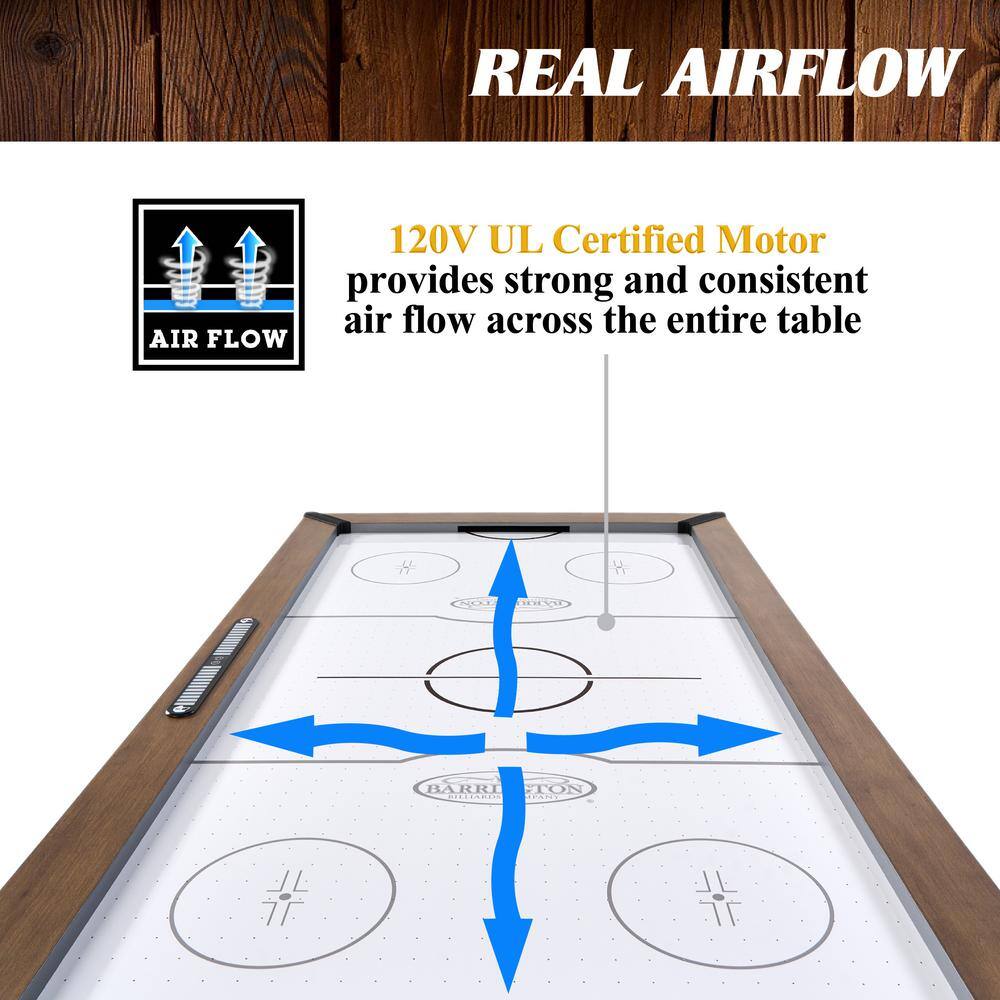 Barrington 5 ft. Urban Collection Air Powered Hockey Table with Electronic Scorer and Sound Effects AH060Y22015