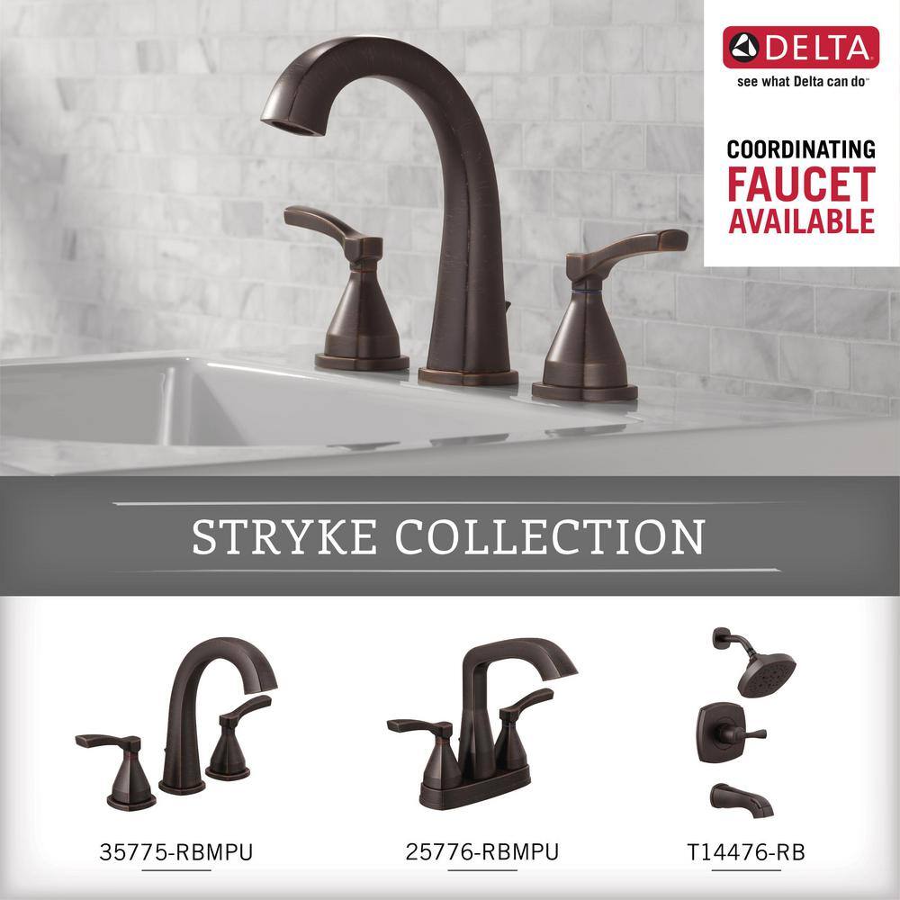 Delta Stryke Double Robe Hook in Venetian Bronze 77638-RB