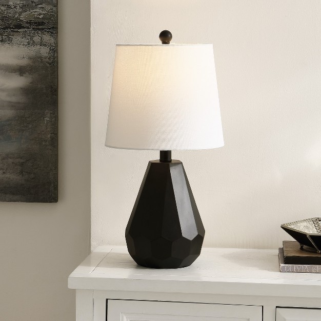 Seira 20 Inch Table Lamp Black Safavieh