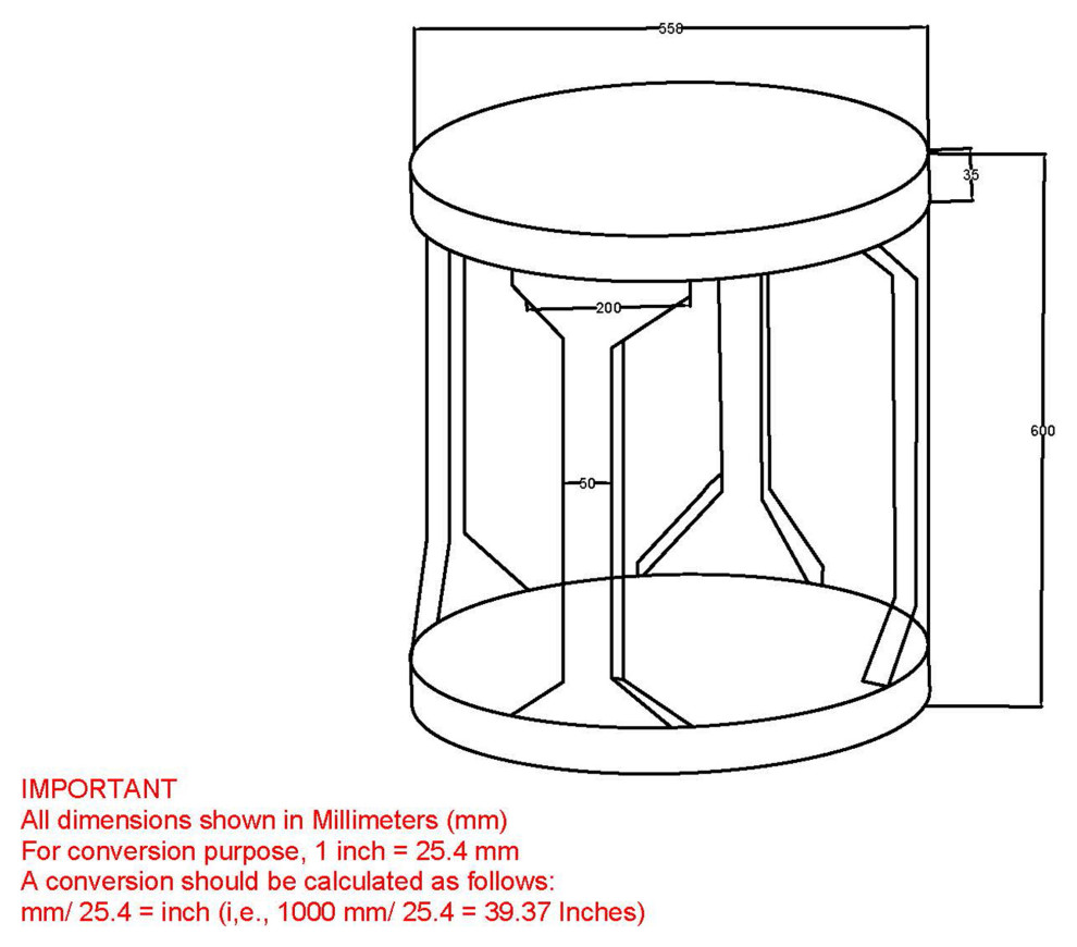 Rustic Modern Solid Wood Accent Table   Farmhouse   Side Tables And End Tables   by WHI  Houzz