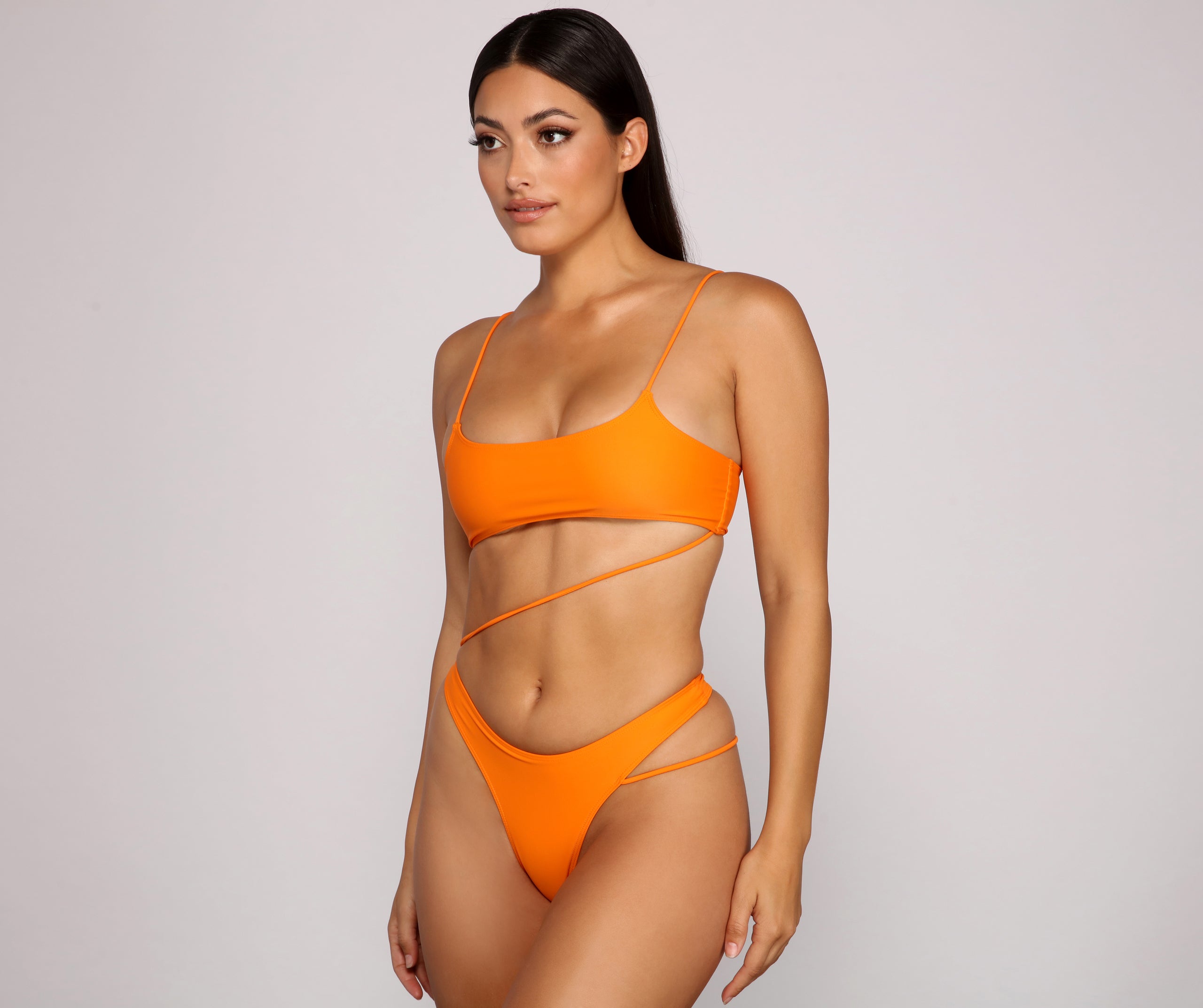 All The Drama Cutout One Piece Swimsuit