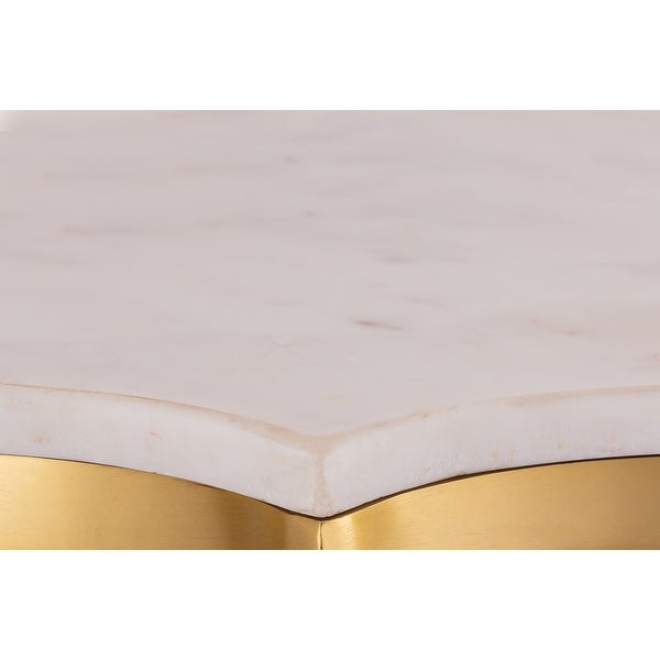 Camilla Marble Side Table from Inspire Me Home Décor